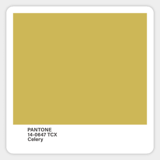 pantone 14-0647 TCX Celery Sticker